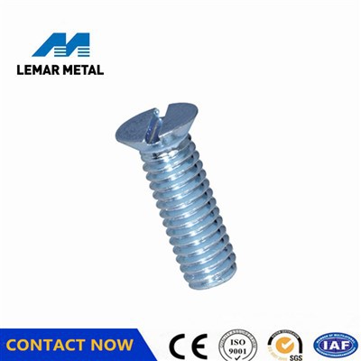 Skru Mesin Kepala Rata Berslot